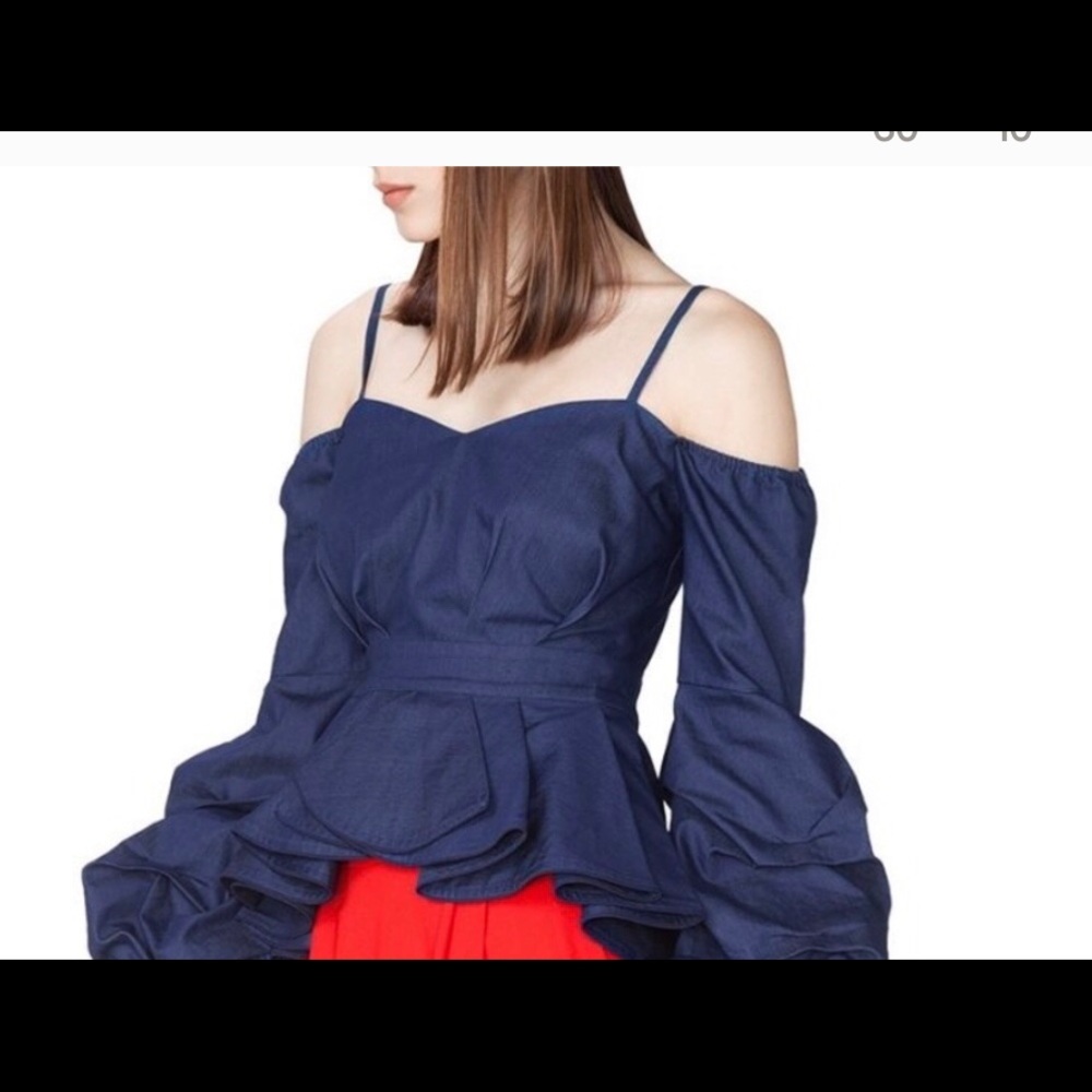 Gracia Denim Top